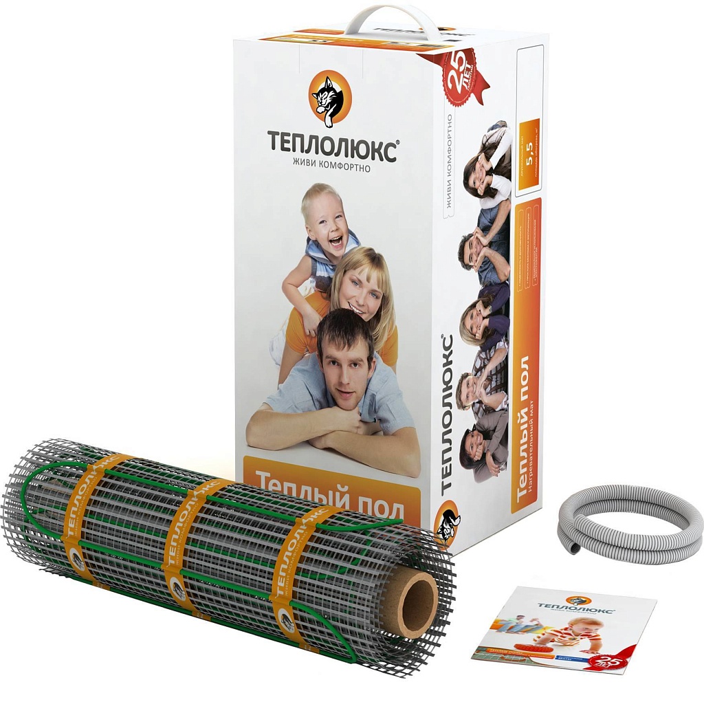 Мат нагревательный Теплолюкс Tropix МНН 400 Вт/2,5 кв.м