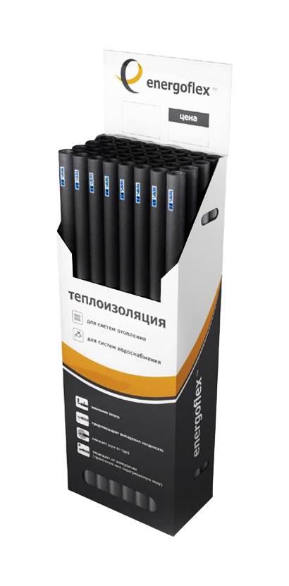 Трубка Энергофлекс теплоизоляция СУПЕР 15/13мм (2м)